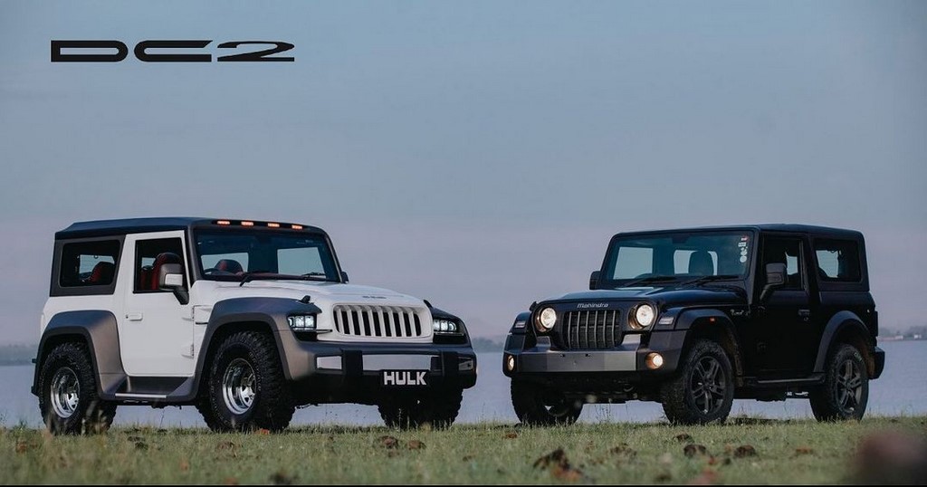 DC2 Hulk And 2021 Mahindra Thar