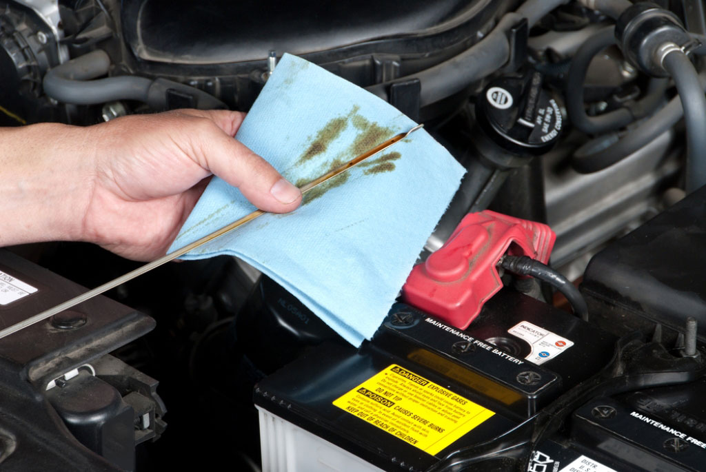 DIY Car Maintenance Fluids Dipstick