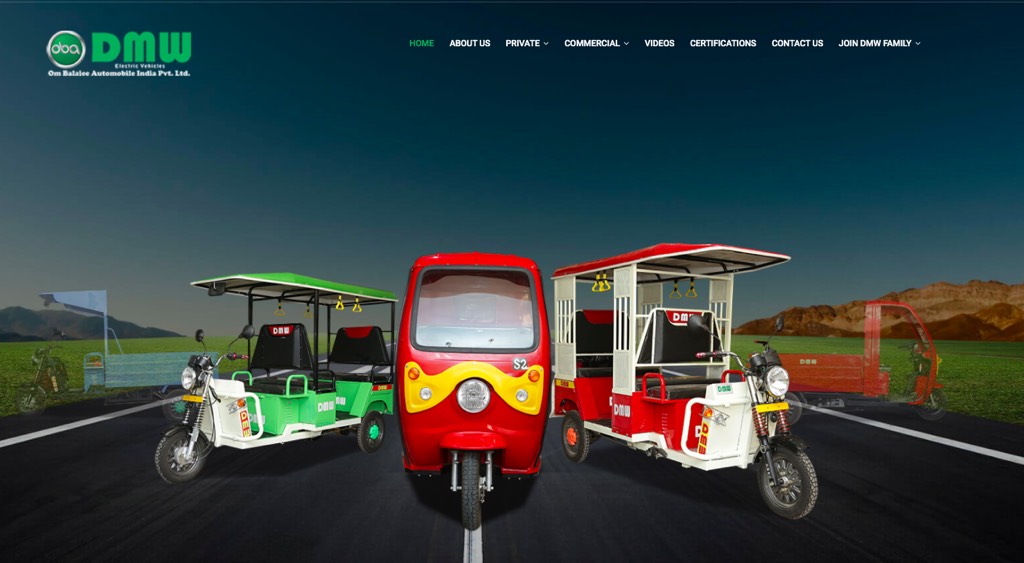 DMW E-Rickshaw