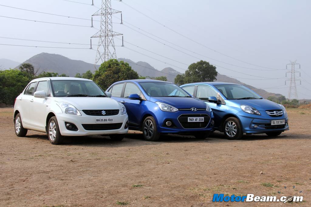 DZire vs Amaze vs Xcent DZire vs Amaze vs Xcent