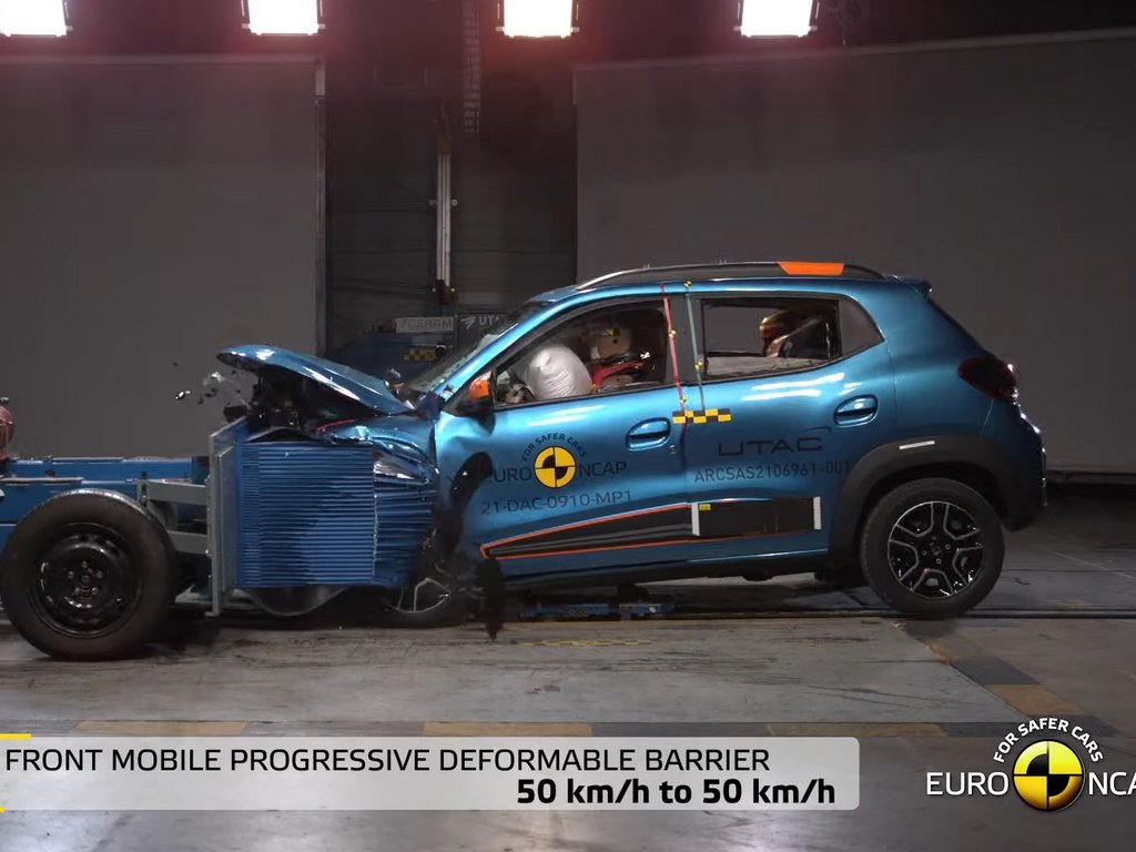 Dacia Spring Electric Euro NCAP