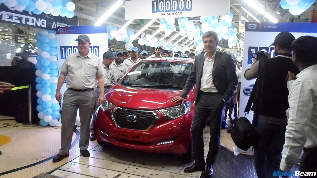 Datsun 1 Lakh Car Rollout