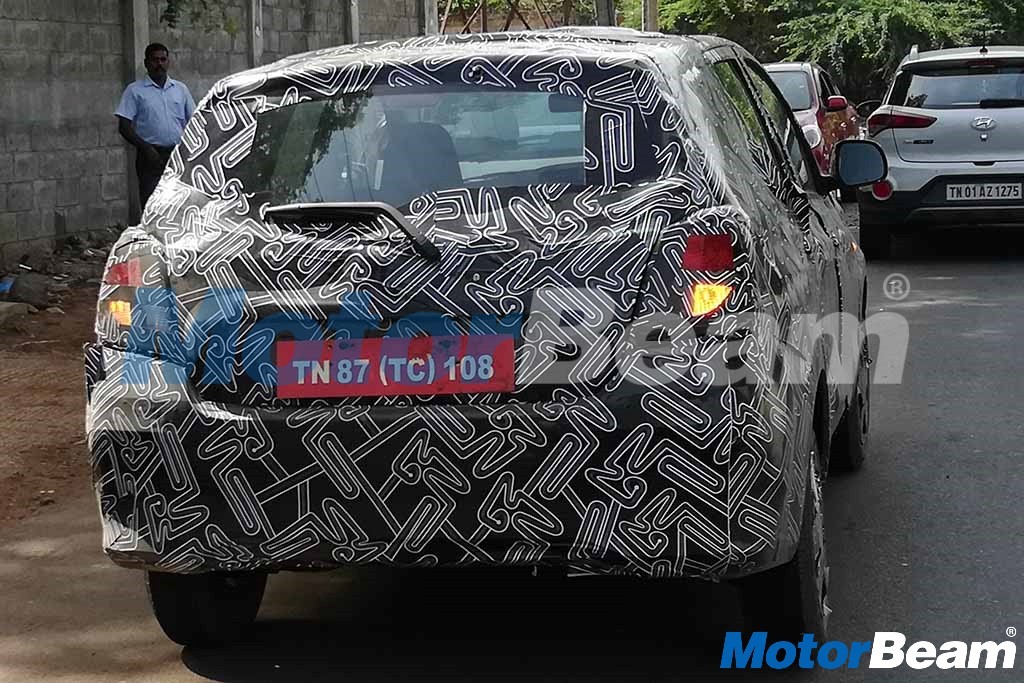 Datsun GO Cross Spied