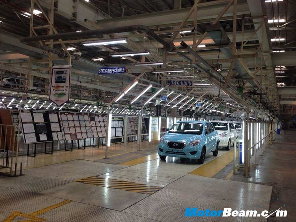 Datsun GO Manufacturing