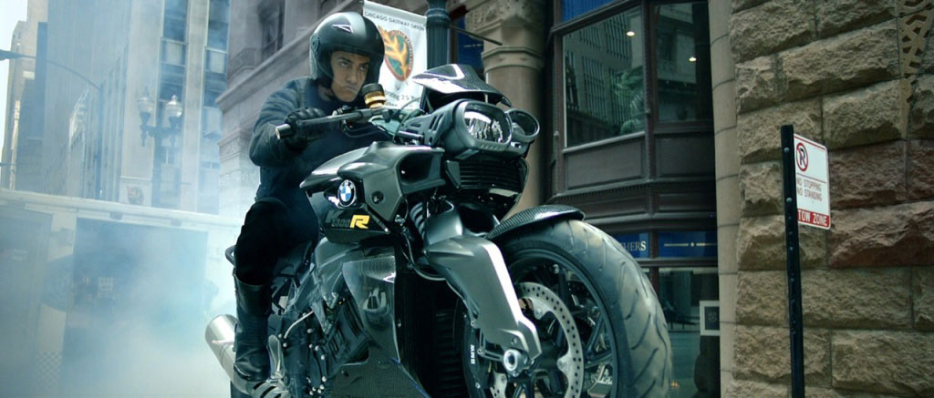 Dhoom 3 Aamir Khan BMW K 1300R