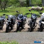 Discover 150 vs Unicorn vs SZ vs GS150R Shootout