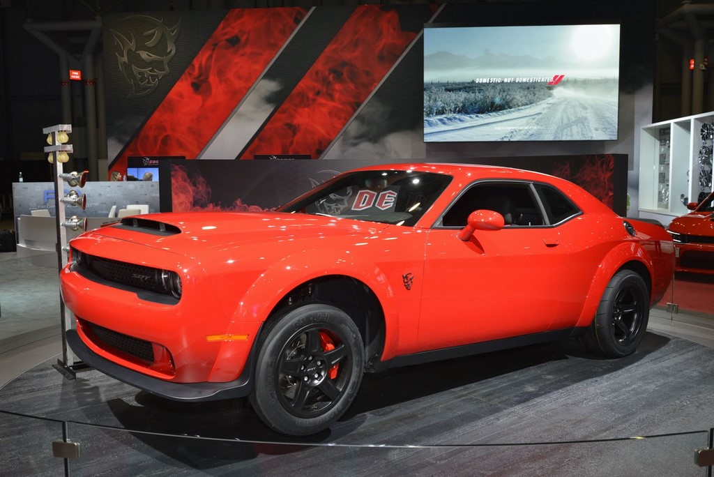 Dodge Challenger Demon Wheelie