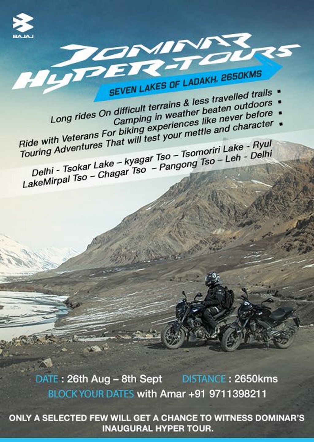Dominar 7 Lakes Of Ladakh