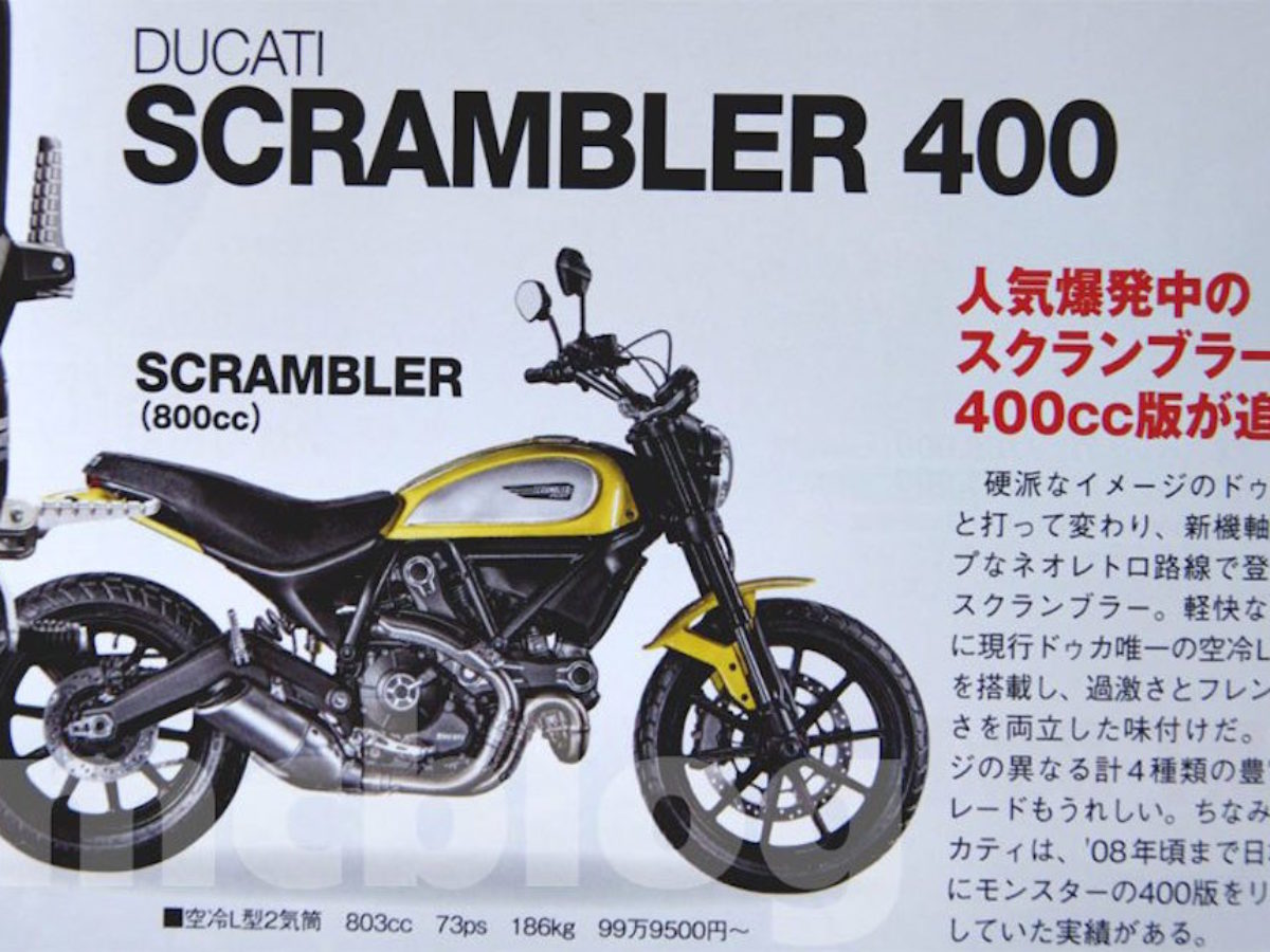 Ducati Teases Baby Scrambler Could Be A 400cc Model