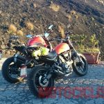 Ducati Scrambler 400 Spy Shot