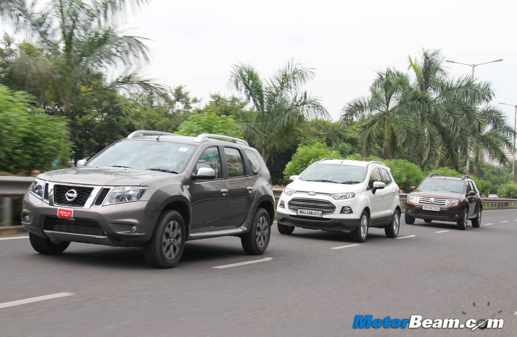 Duster vs EcoSport Terrano Comparison