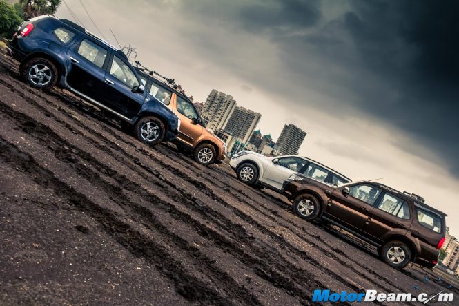 Duster vs Safari vs XUV500 vs Yeti