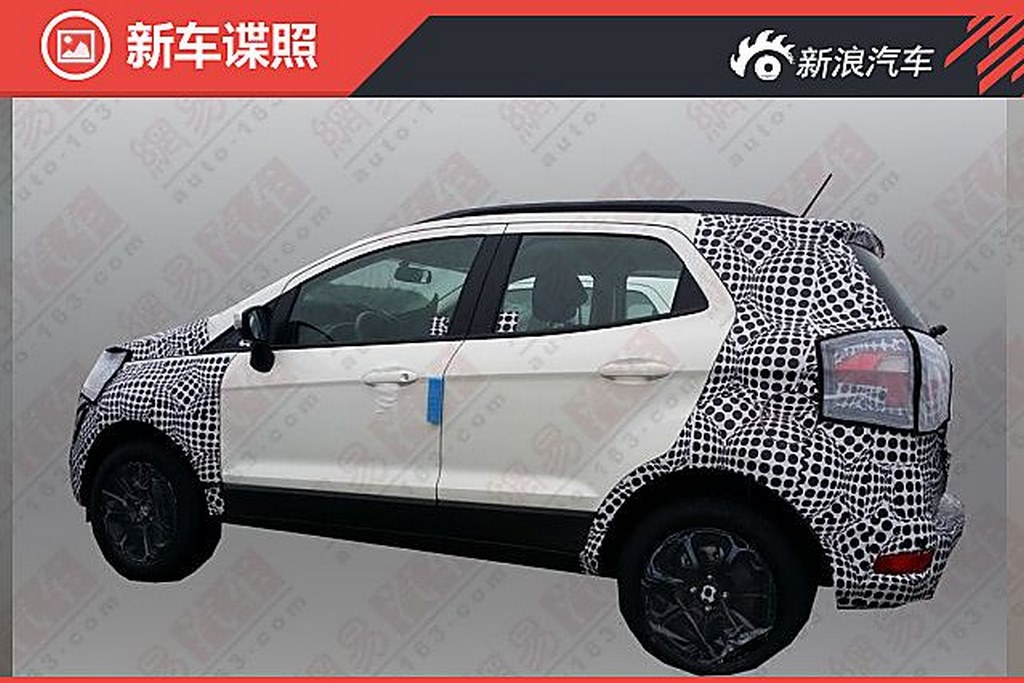Ford EcoSport Facelift back