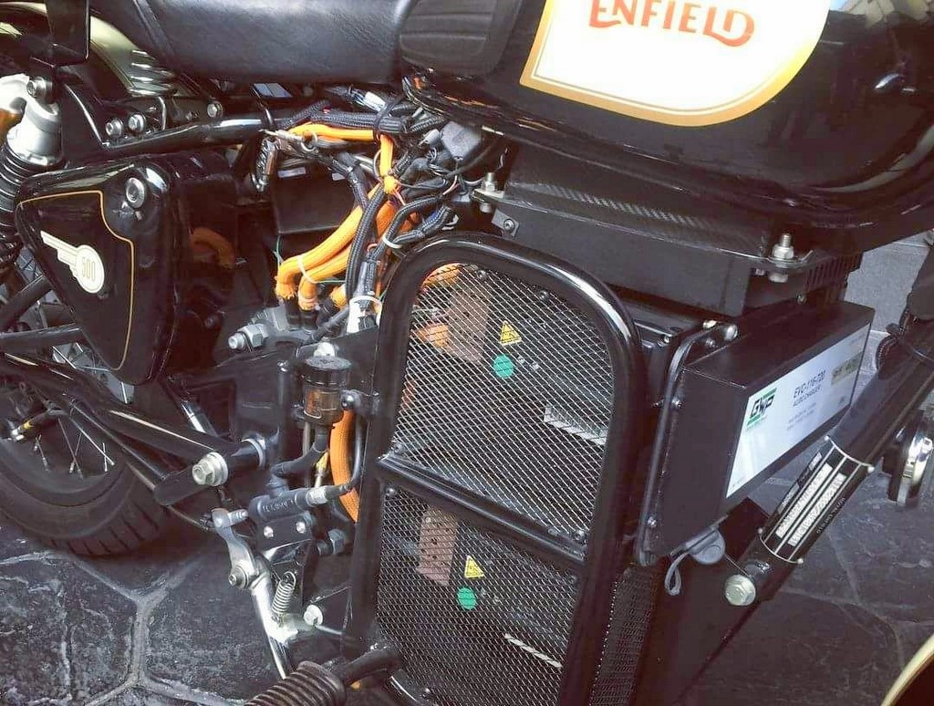 Electric Royal Enfield Bike Chassis