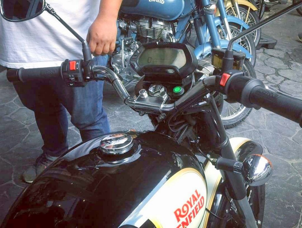 Electric Royal Enfield Bike Spotted At Thailand Dealership