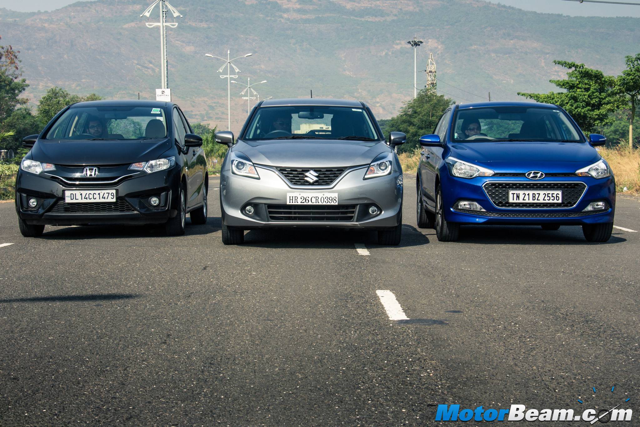 Elite i20 vs Baleno vs Jazz