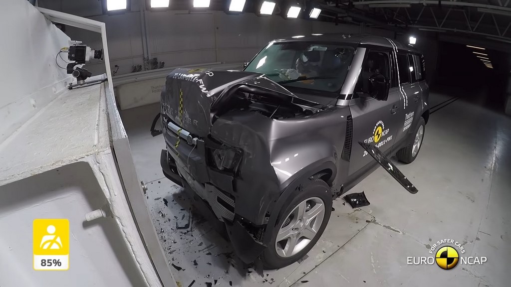 Euro NCAP Crash Test Land Rover Defender 2020