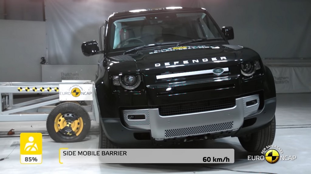 Euro NCAP Land Rover Defender 2020 Side Impact