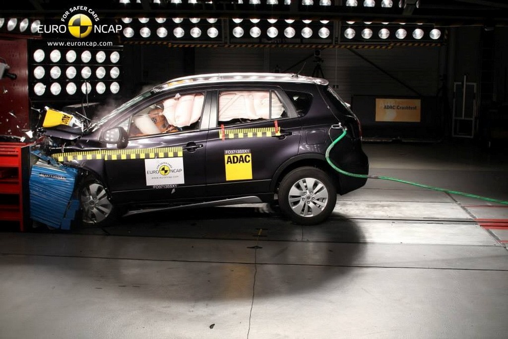 Euro ncap suzuki sx4 scross side