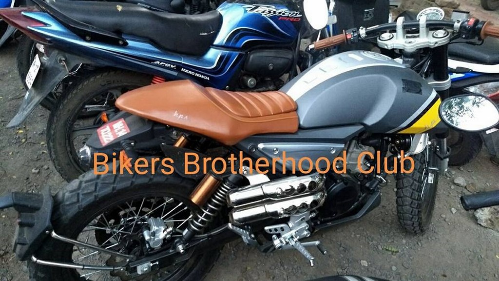 FB Mondial 125 Side Profile Spotted