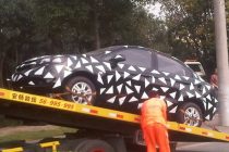 Facelift Chevrolet Sail China Camouflaged