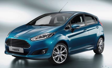 Facelifted Ford Fiesta