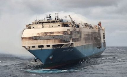Felicity Ace Cargo Ship Sinks