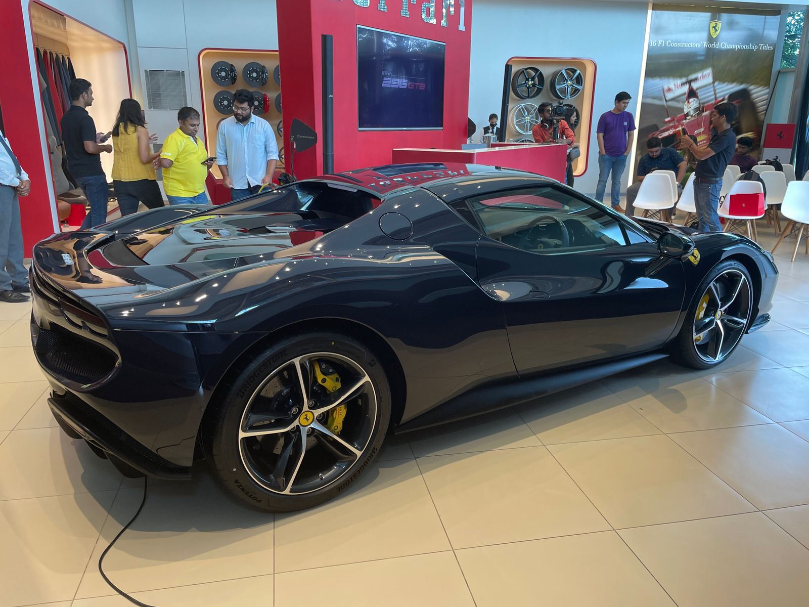 Ferrari 296 GTB Price Side Rear