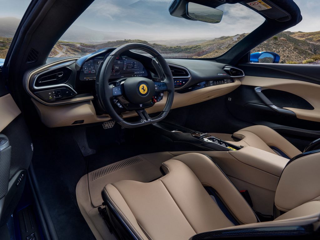 Ferrari 296 GTS Unveil Interior