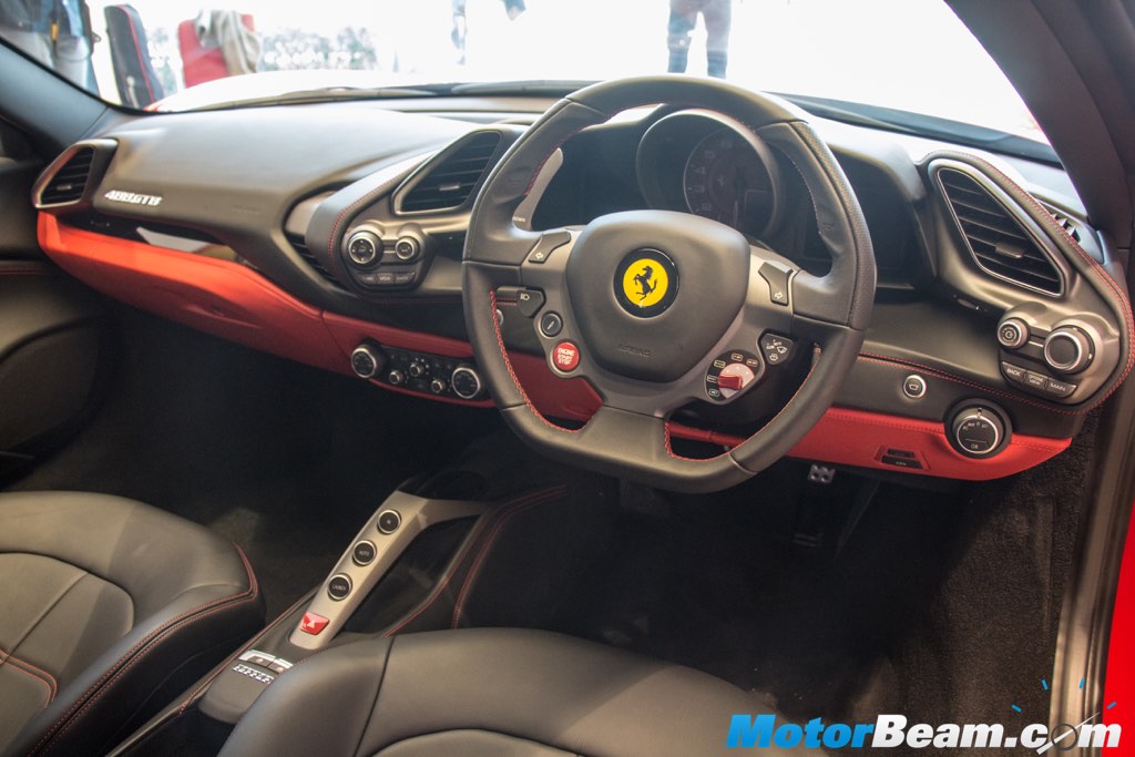 Ferrari 488 GTB Interiors