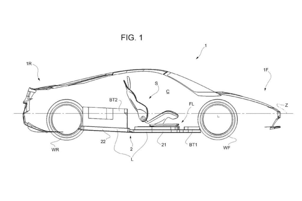 Ferrari Electric Supercar Patent Design