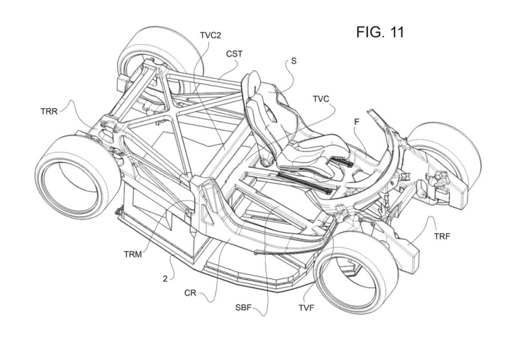 Ferrari Electric Supercar Patent