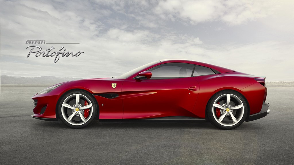 Ferrari Portofino Side