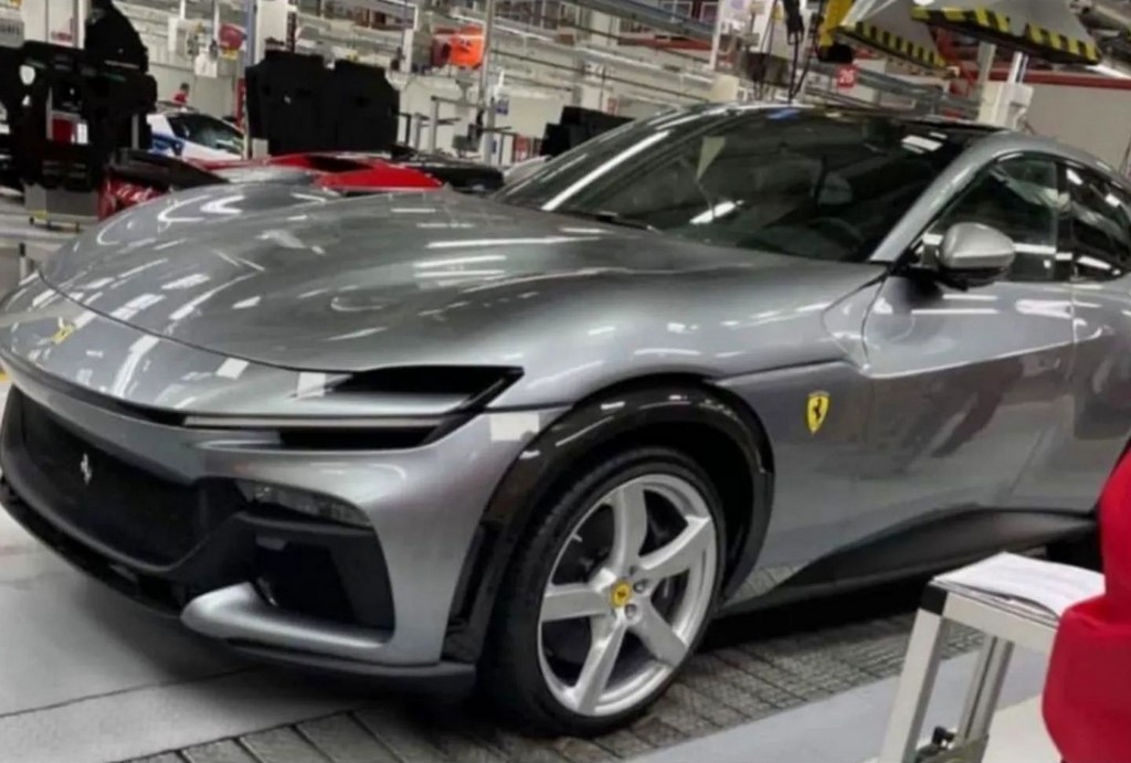 Ferrari Purosangue SUV Leaked