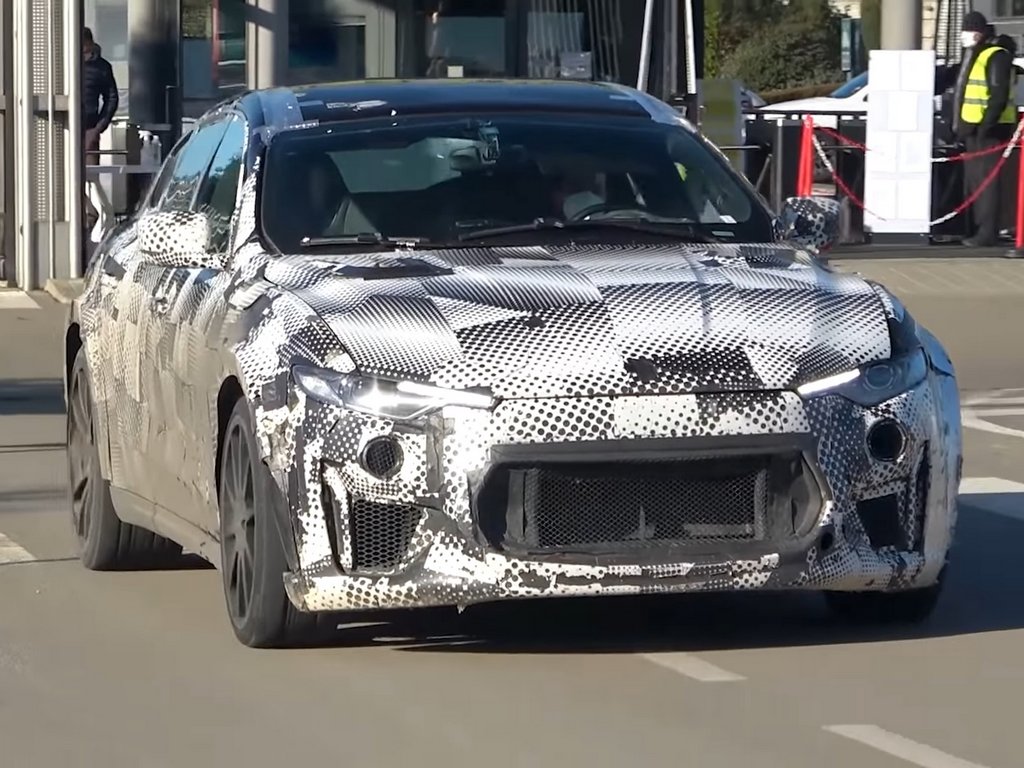 Ferrari Purosangue Spied Front