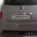 Fiat 500 Abarth Essesse Kit Spy Shot Rear