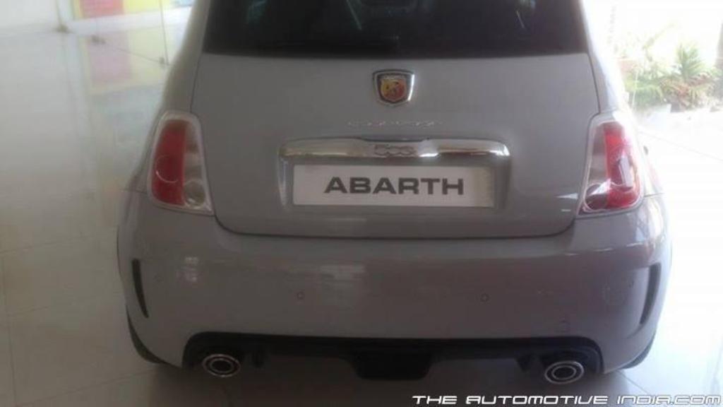 Fiat 500 Abarth Essesse Kit Spy Shot Rear