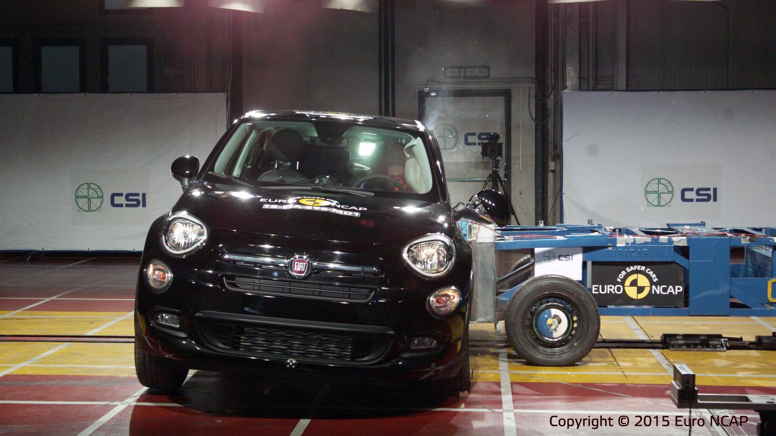 Fiat 500X Euro NCAP Crash Test Results