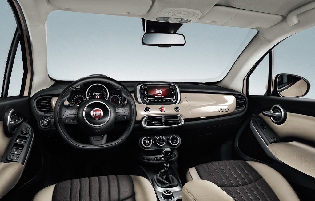 Fiat 500X Leisure Dashboard