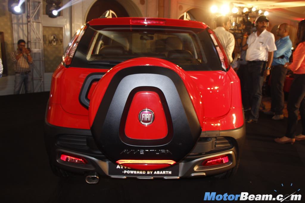 Fiat Abarth Avventura Rear