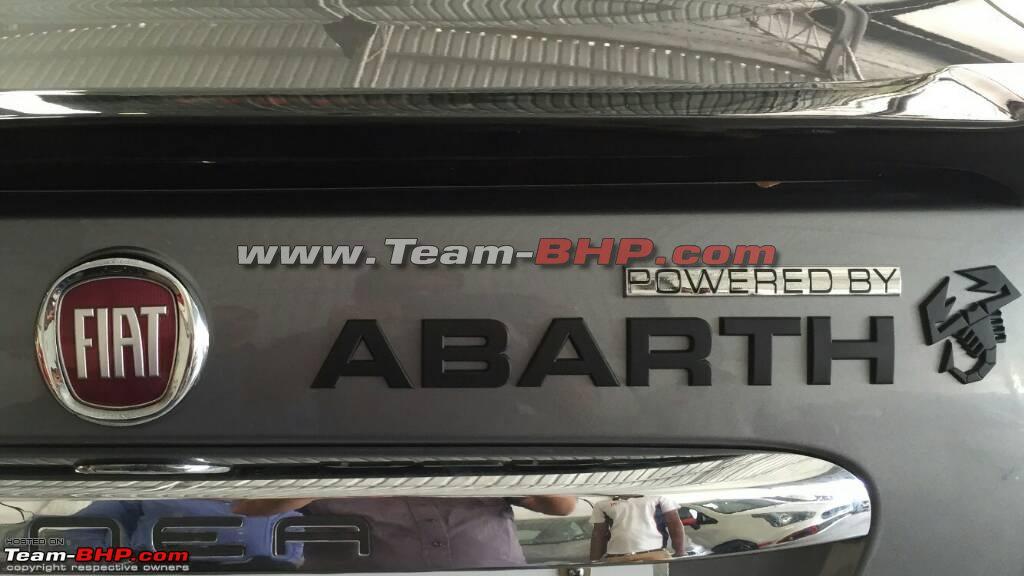 Fiat Abarth Linea Spy Shot