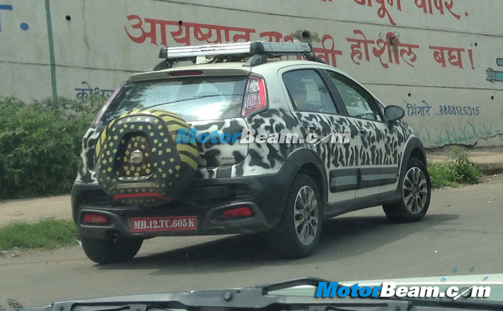 Fiat Avventura Test Mule Load Carrier