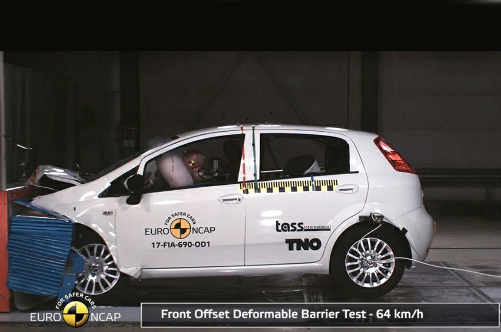 Fiat Punto Euro NCAP Rating