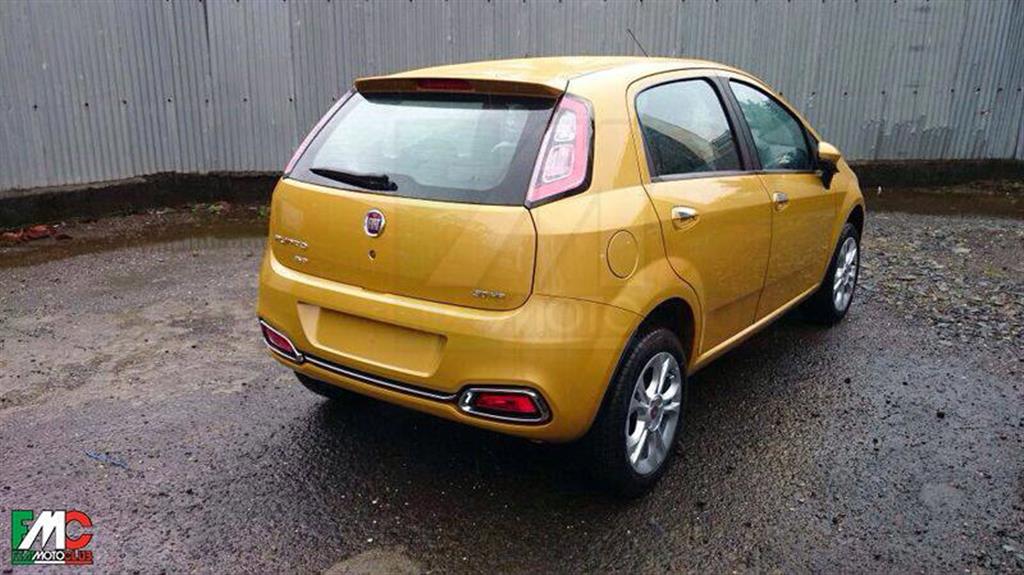 Fiat Punto Facelift Rear