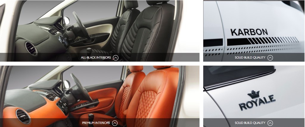 Fiat Punto Karbon Linea Royale Interiors