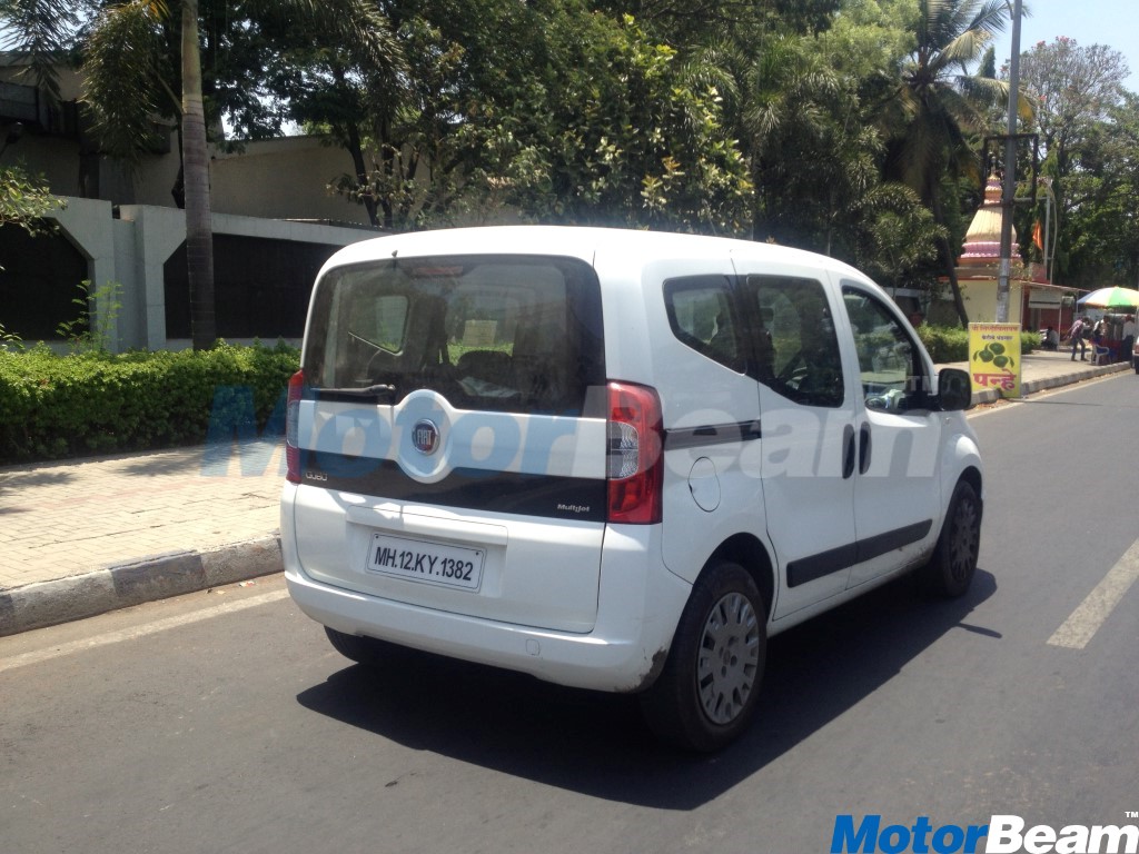 Fiat Qubo Spotted In India