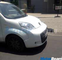 Fiat Qubo Spotted Testing