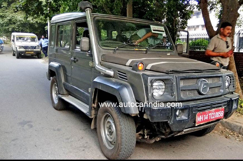 2019 Force Gurkha Spotted Undergoing Testing Motorbeam