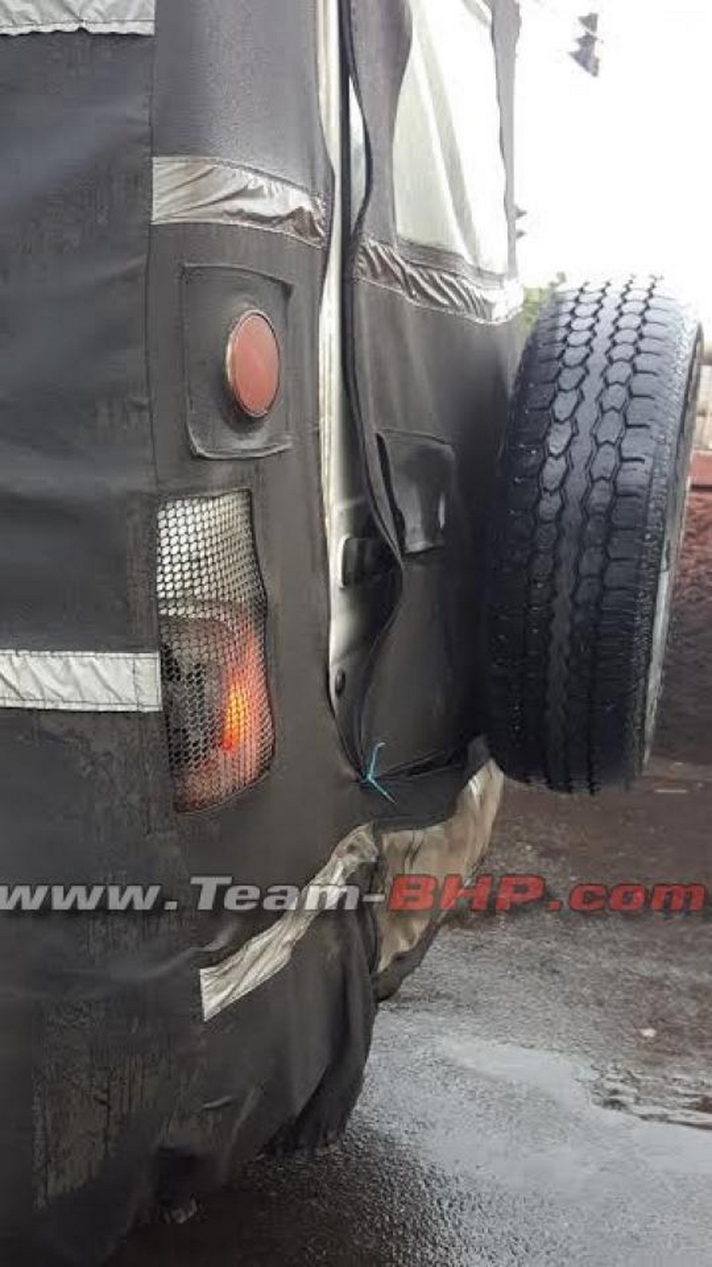 Force Motors UV Taillamp Spotted