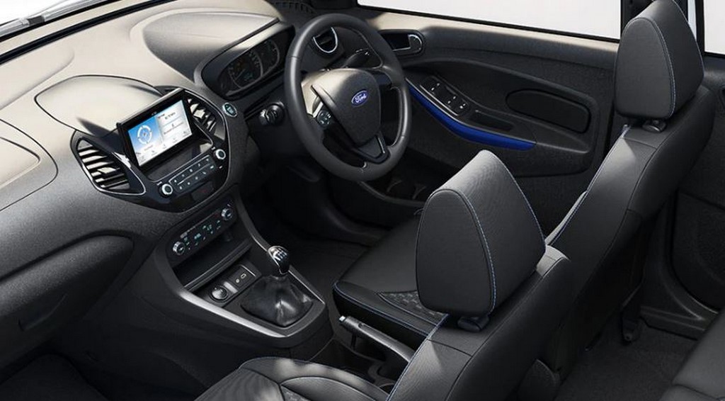 Ford Aspire Blu Interiors